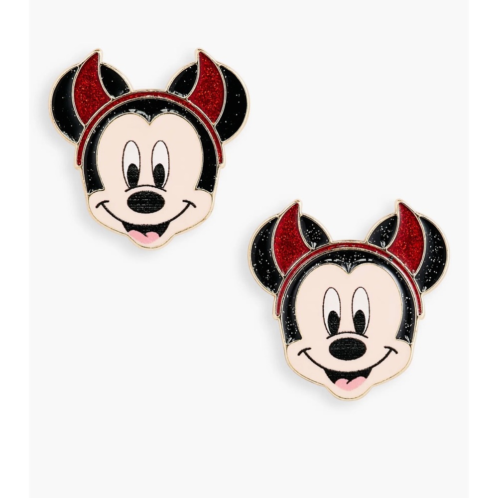 Disney X Baublebar Mickey Mouse Halloween Devil Costume Earrings